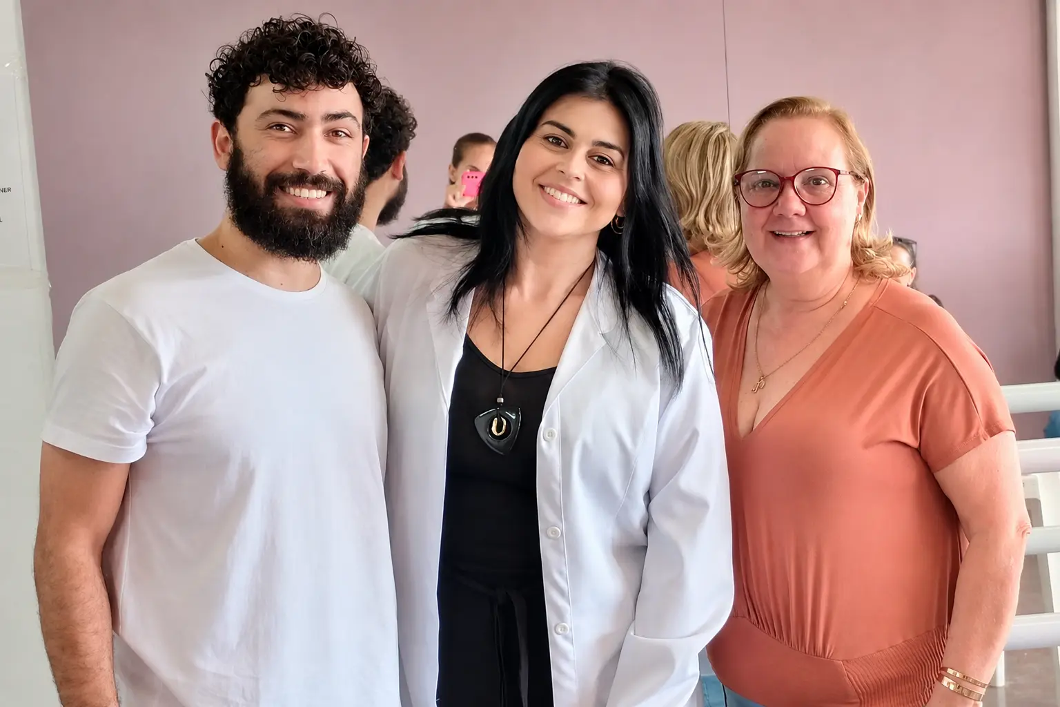 Gabriela Miranda em palestra de educação nutricional